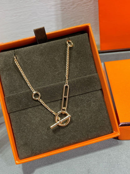 [OAKJURI Jewelry]HM STERLING CHAINE D'ANCRE HEART