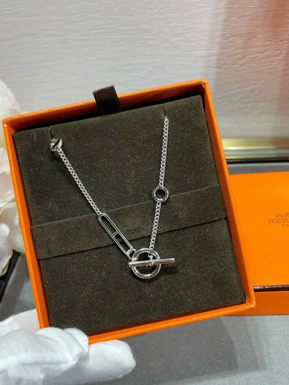 [OAKJURI Jewelry]HM STERLING CHAINE D'ANCRE HEART