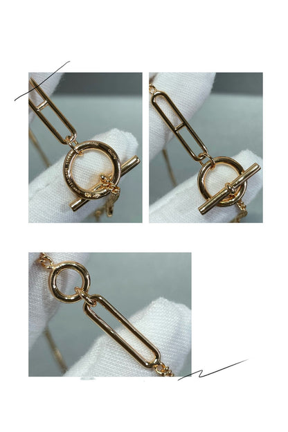 [OAKJURI Jewelry]HM STERLING CHAINE D'ANCRE HEART