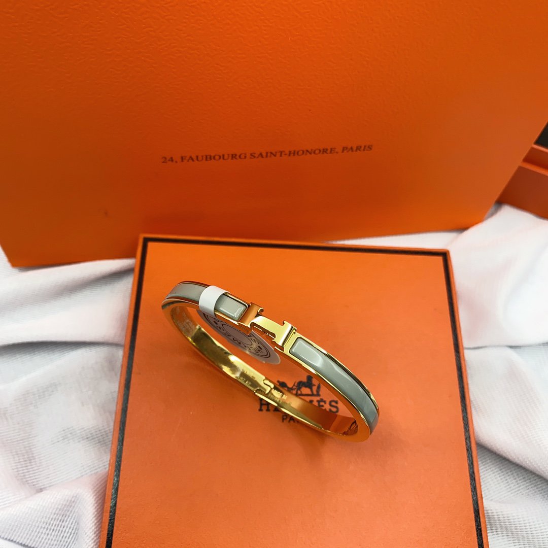 [OAKJURI Jewelry]CLASSIC HM CLIC GREEN 8MM ENAMEL BRACELET