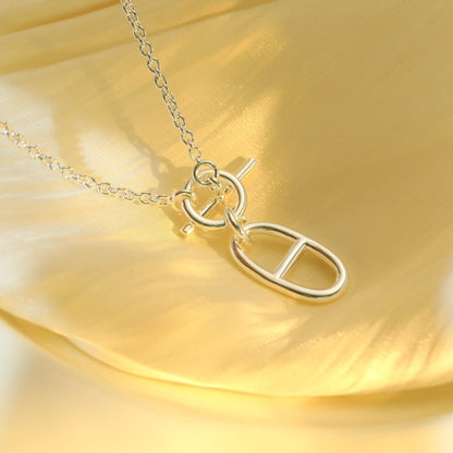 [OAKJURI Jewelry]HM CHAINE D'ANCRE PENDANT NECKLACE STERLING SILVER