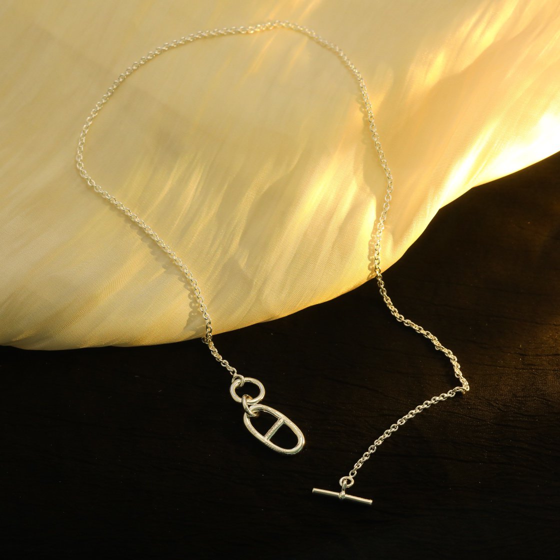 [OAKJURI Jewelry]HM CHAINE D'ANCRE PENDANT NECKLACE STERLING SILVER