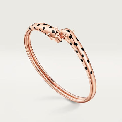 [OAKJURI Jewelry] PANTHERE DOUBLE HEADED OPEN BRACELET