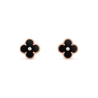 [OAKJURI Jewelry]CLOVER  15MM DIAMOND EARRINGS COLLECTION