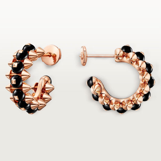 [OAKJURI Jewelry] CLASH 7.9MM AGATE CHALCEDONY EARRINGS