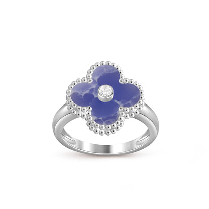 [OAKJURI Jewelry]CLOVER SILVER DIOMND RING COLLECTION