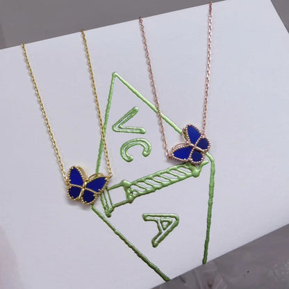 [OAKJURI Jewelry] 2026 NEW LUCKY BUTTERFLY 1 MOTIFS NECKLACE
