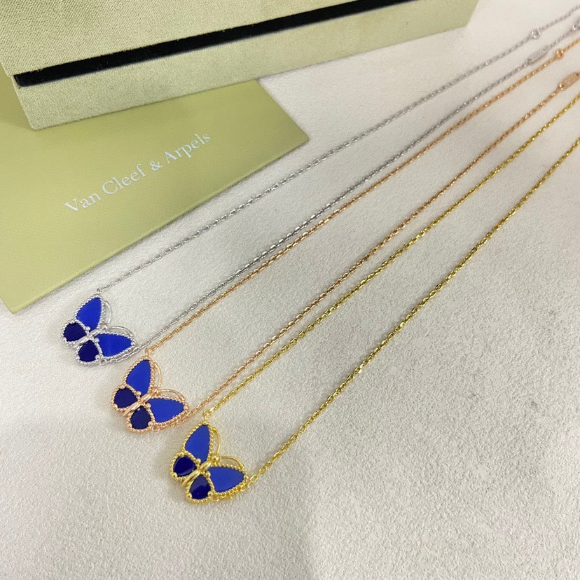 [OAKJURI Jewelry] 2026 NEW LUCKY BUTTERFLY 1 MOTIFS NECKLACE