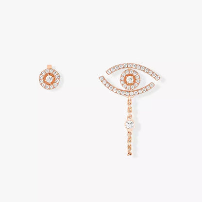 [OAKJURI Jewelry]Lucky Eye Diamond Earrings