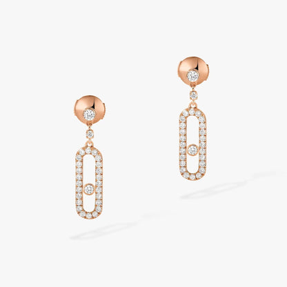 [OAKJURI Jewelry]DORMEUSES MOVE UNO DIAMOND EARRINGS