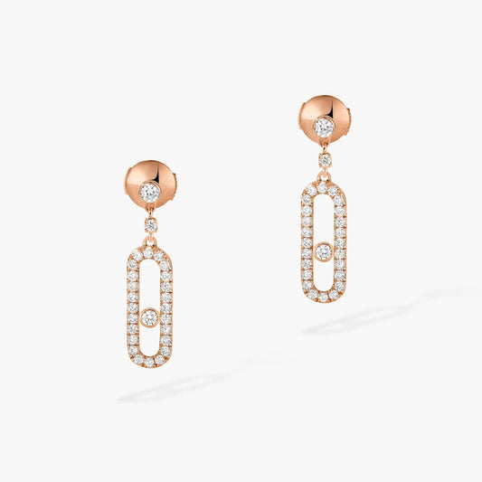 [OAKJURI Jewelry]DORMEUSES MOVE UNO DIAMOND EARRINGS