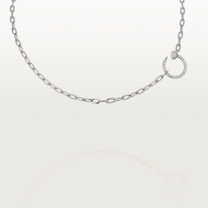 [OAKJURI Jewelry] JUSTE NECKLACE FULL DIAMONDS