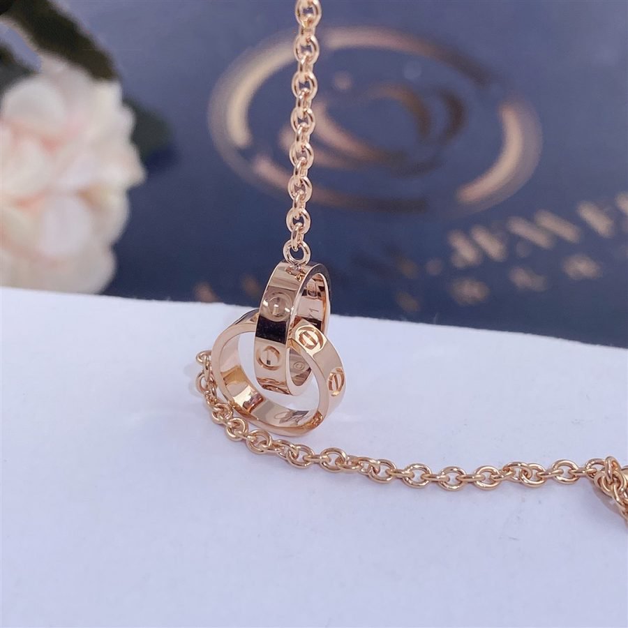 [OAKJURI Jewelry] LOVE BRACELET DOUBLE RING