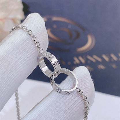 [OAKJURI Jewelry] LOVE BRACELET DOUBLE RING