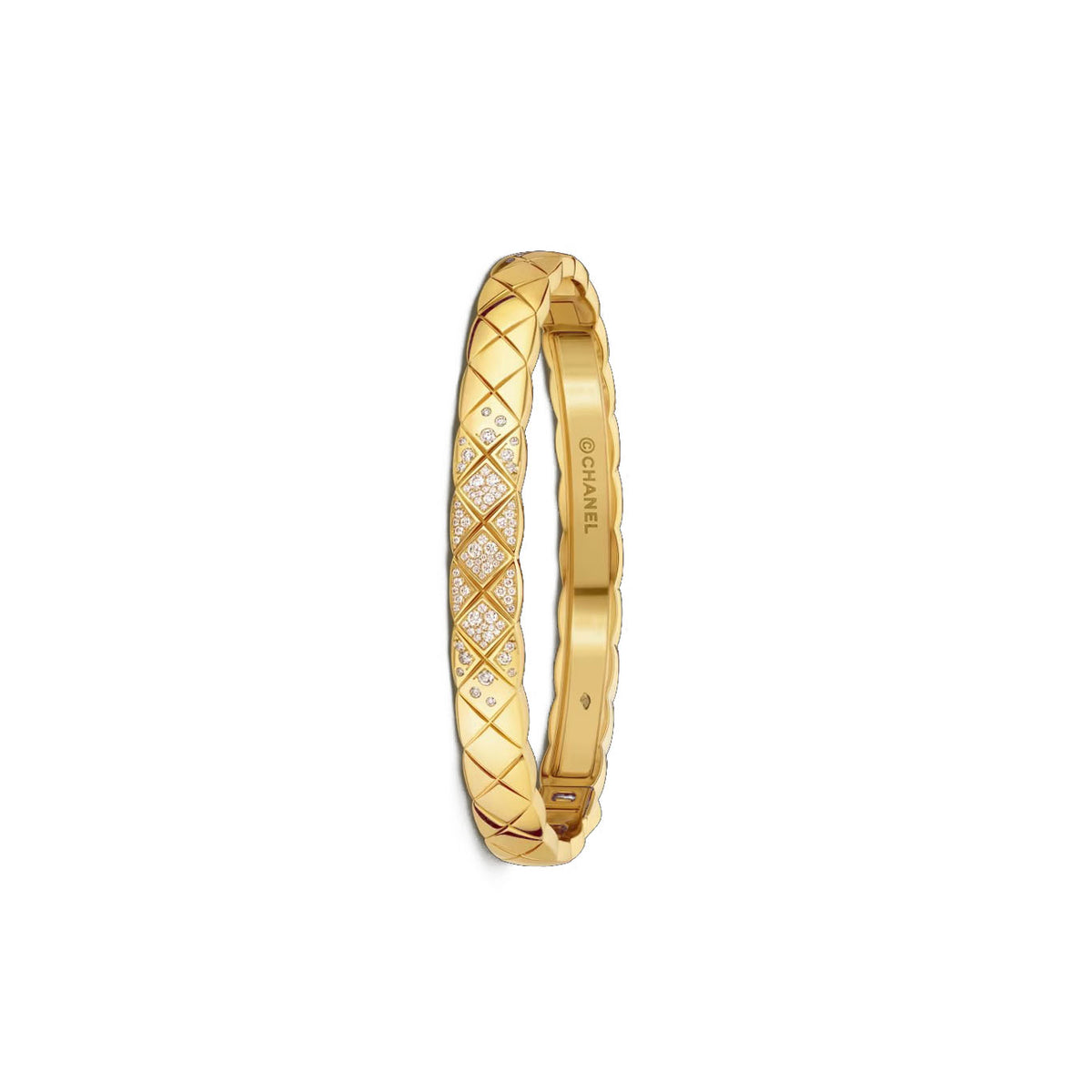[OAKJURI Jewelry]KOKO CRUSH HALF DIAMONDS GLOD SILVER ROSE GOLD