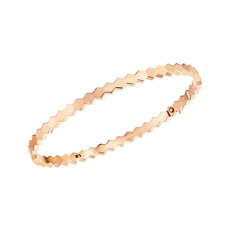 [OAKJURI Jewelry]BEE LOVE PINK GOLD BRACELET