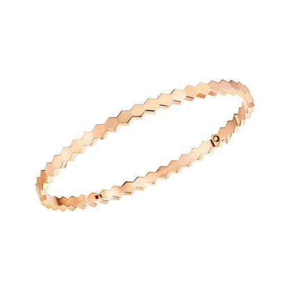 [OAKJURI Jewelry]BEE LOVE PINK GOLD BRACELET