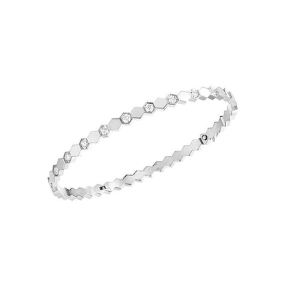 [OAKJURI Jewelry]BEE LOVE SILVER DIAMOND BRACELET