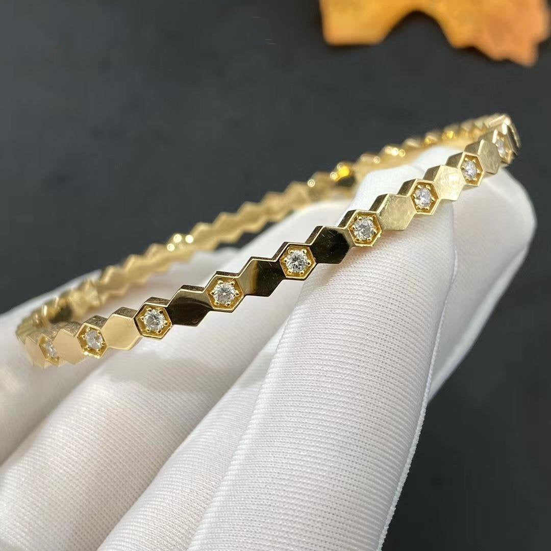 [OAKJURI Jewelry]BEE LOVE GOLD DIAMOND BRACELET
