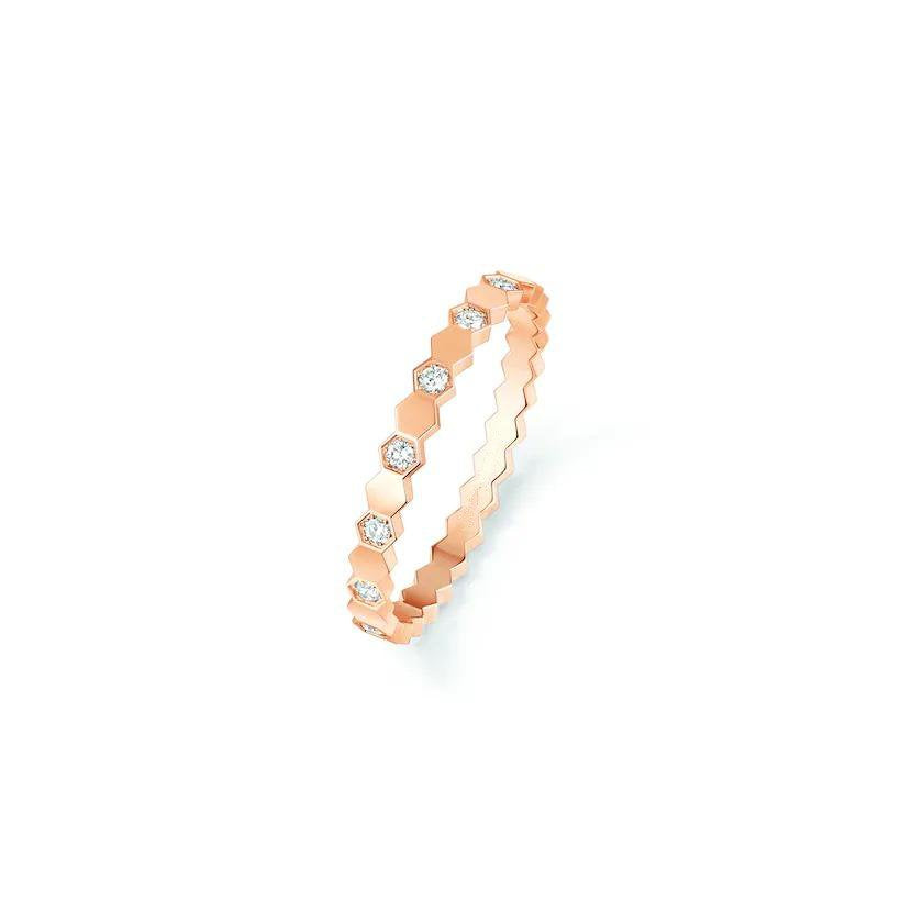 [OAKJURI Jewelry]BEE LOVE RING PINK GOLD DIAMOND