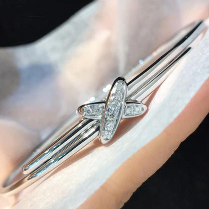 [OAKJURI Jewelry]JEUX DE BRACELET SILVER DIAMONDS