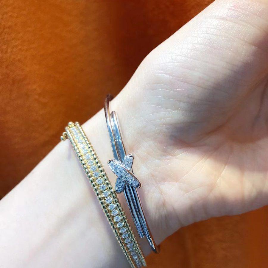 [OAKJURI Jewelry]JEUX DE BRACELET SILVER DIAMONDS