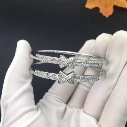 [OAKJURI Jewelry]JEUX DE BRACELET DIAMONDS SILVER
