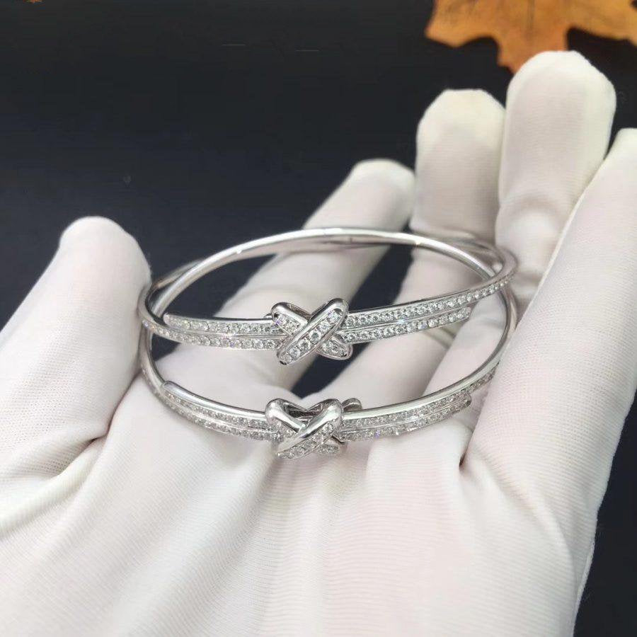 [OAKJURI Jewelry]JEUX DE BRACELET DIAMONDS SILVER