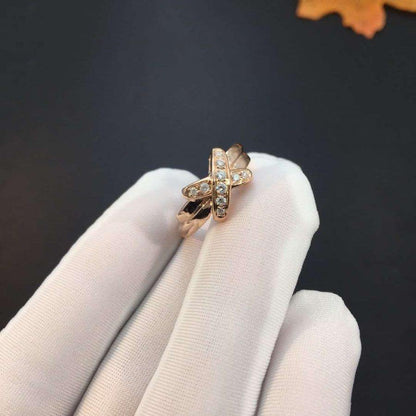 [OAKJURI Jewelry]JEUX DE PINK GOLD DIAMOND RING