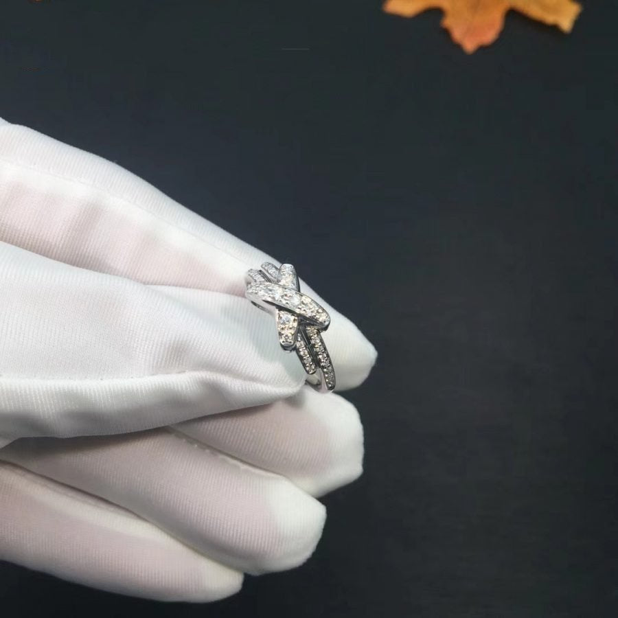 [OAKJURI Jewelry]JEUX DE SILVER DIAMOND RING