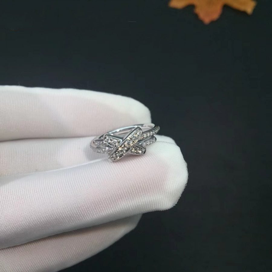 [OAKJURI Jewelry]JEUX DE SILVER DIAMOND RING