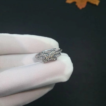 [OAKJURI Jewelry]JEUX DE SILVER DIAMOND RING