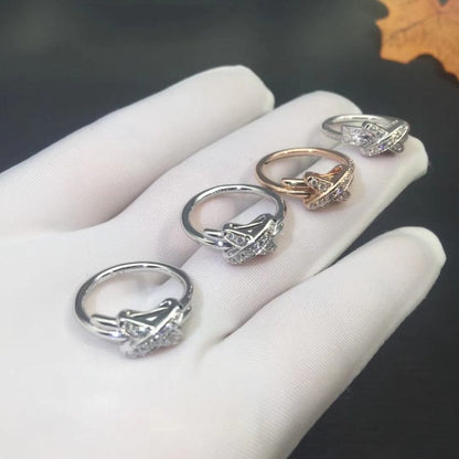 [OAKJURI Jewelry]JEUX DE SILVER DIAMOND RING