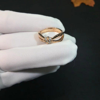 [OAKJURI Jewelry]LIENS RING PINK GOLD DIAMOND