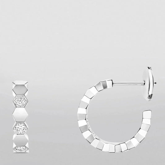 [OAKJURI Jewelry]Hollow Design Four-Leaf Clover Flower Shape Ring