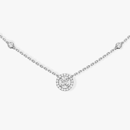 [OAKJURI Jewelry]Diamond Necklace 0,20ct Brilliant Shape Joy