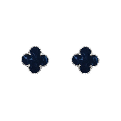 [OAKJURI Jewelry]CLOVER SILVER 15MM EARRINGS COLLECTION