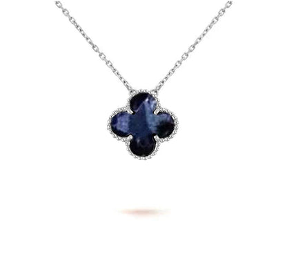 [OAKJURI Jewelry]CLOVER 15MM NECKLACE SILVER COLLECTION