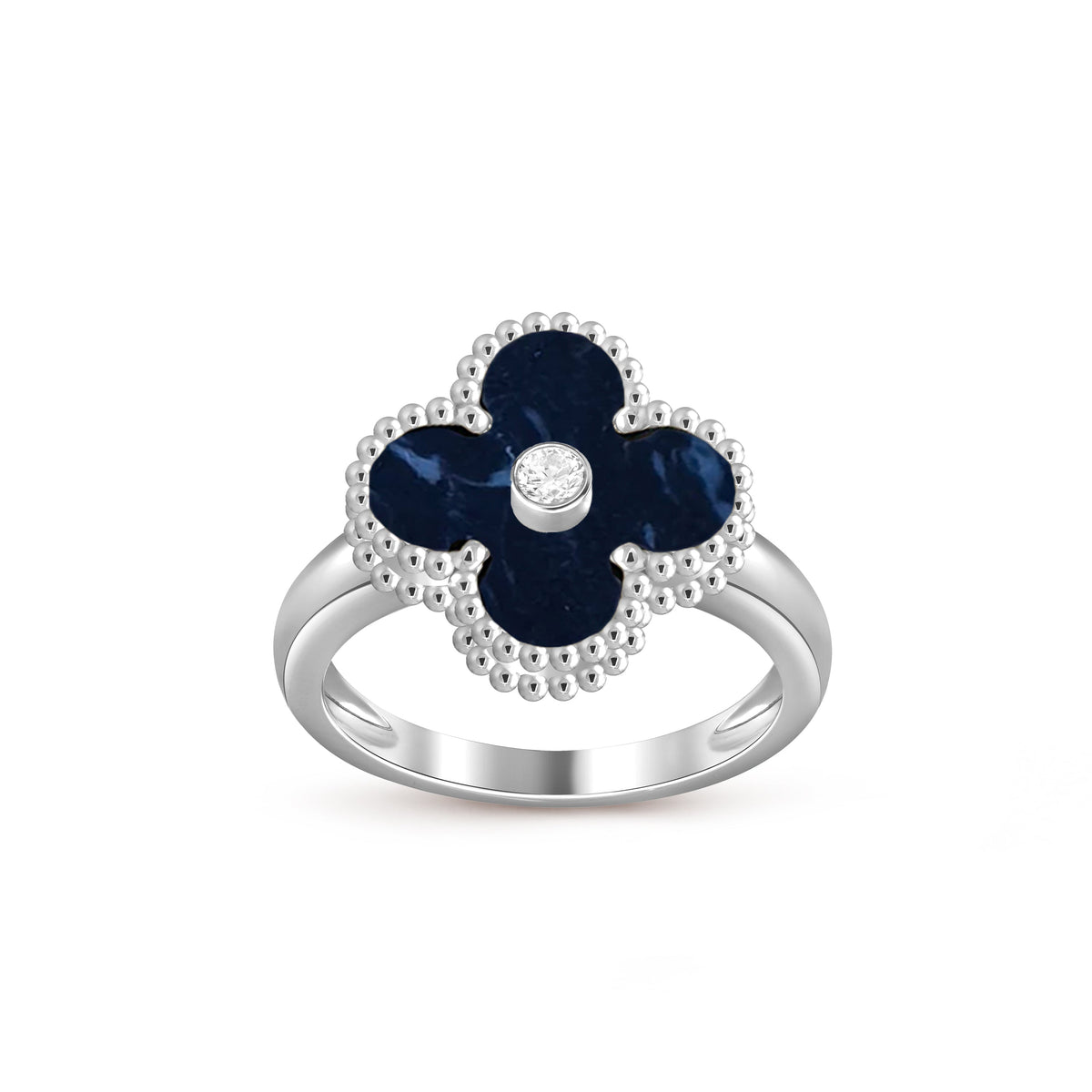 [OAKJURI Jewelry]CLOVER SILVER DIOMND RING COLLECTION