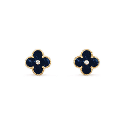 [OAKJURI Jewelry]CLOVER  15MM DIAMOND EARRINGS COLLECTION