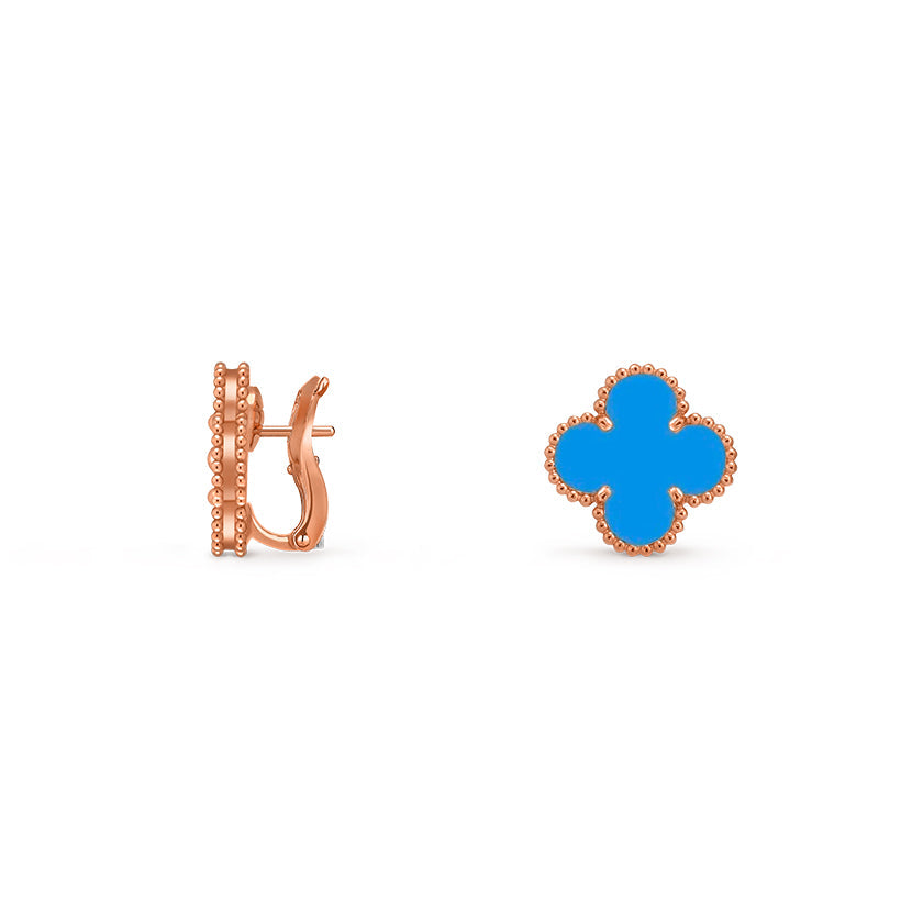 [OAKJURI Jewelry]CLOVER 15MM MOP EARRINGS COLLECTION