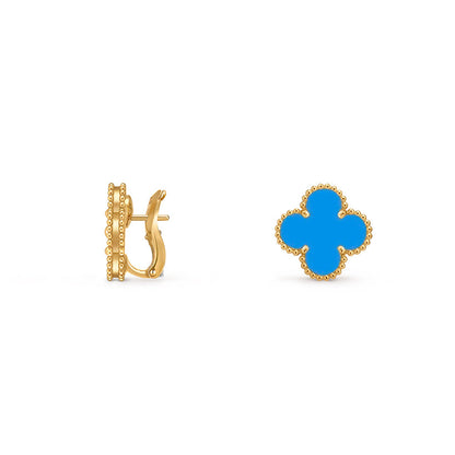 [OAKJURI Jewelry]CLOVER 15MM MOP EARRINGS COLLECTION