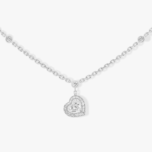 [OAKJURI Jewelry]JOY HEART DIAMOND NECKLACE
