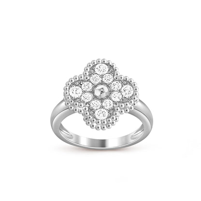 [OAKJURI Jewelry]CLOVER SILVER RING COLLECTION