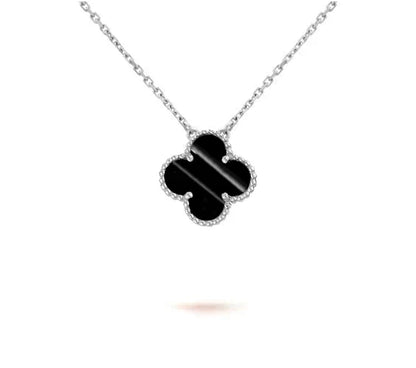 [OAKJURI Jewelry]CLOVER 15MM NECKLACE SILVER COLLECTION