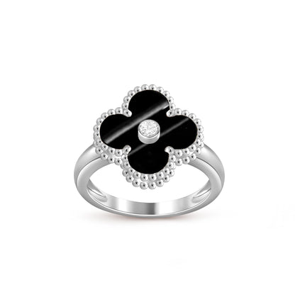 [OAKJURI Jewelry]CLOVER SILVER DIOMND RING COLLECTION