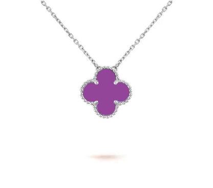 [OAKJURI Jewelry]CLOVER 15MM NECKLACE SILVER COLLECTION