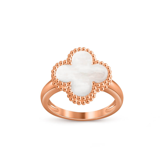 [OAKJURI Jewelry]CLOVER RING ROSE GOLD COLLECTION