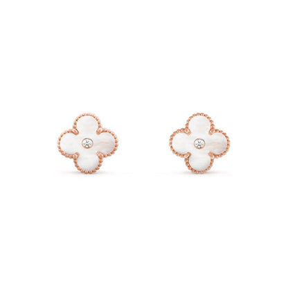 [OAKJURI Jewelry]CLOVER  15MM DIAMOND EARRINGS COLLECTION