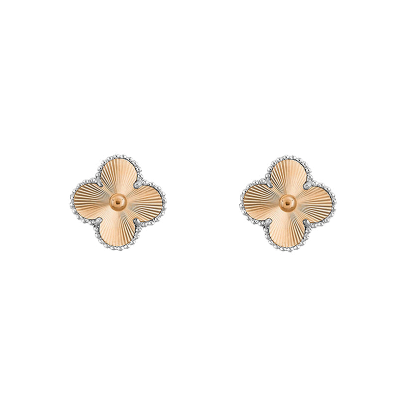 [OAKJURI Jewelry]CLOVER SILVER 15MM EARRINGS COLLECTION